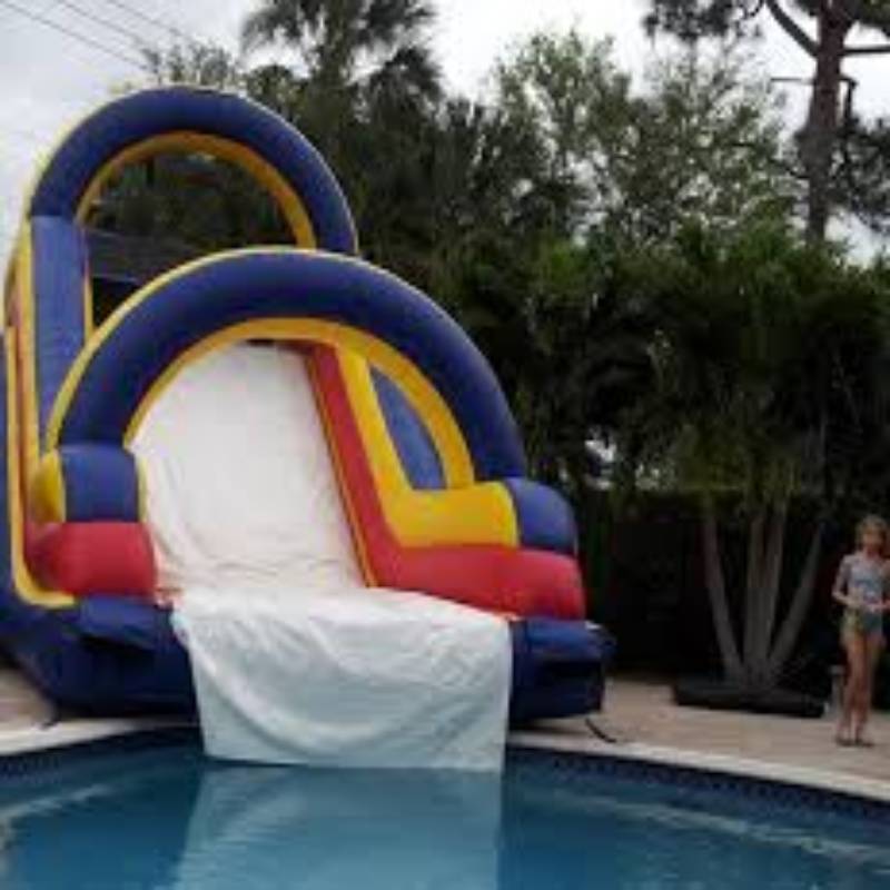 giant inflatable slide