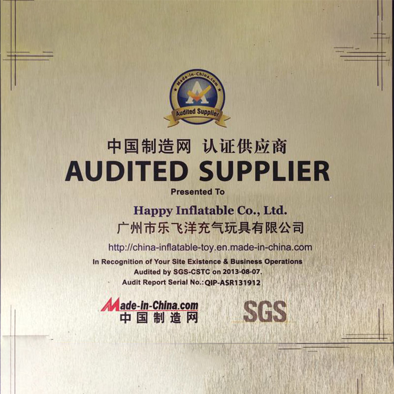 certificado de fornecedor auditado por sgs